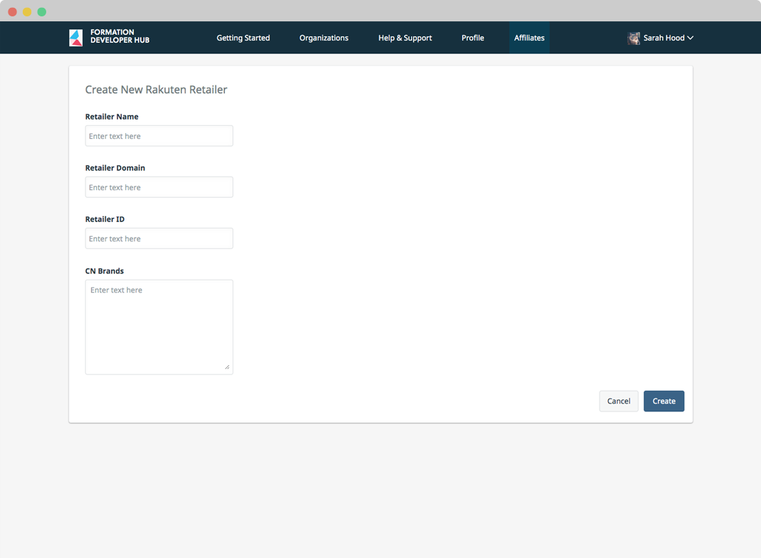affiliate-links-management-create-new-rakuten-retailer